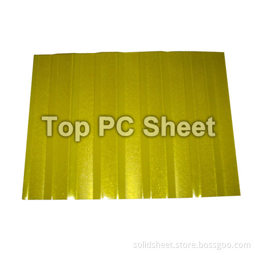 Polycarbonate Corrugated Sheet